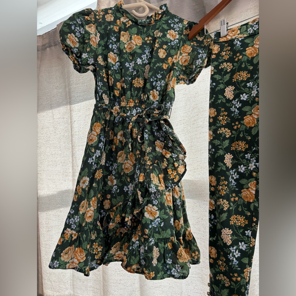 Janie and Jack dress and two leggings. Dress Sz 14 and leggings 12. - Picture 10 of 11